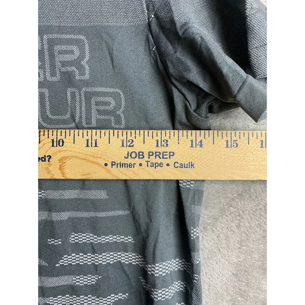 Under Armour YSM Boys Grey Performance T-Shirt HeatGear